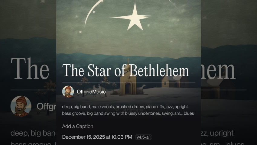 Blurt.media Christmas Radio - The Star of Bethlehem
