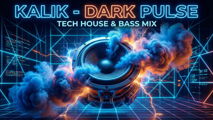 KALIK - DARK PULSE ⚡ Modern Tech House Mix _ Mocny Bas episode artwork