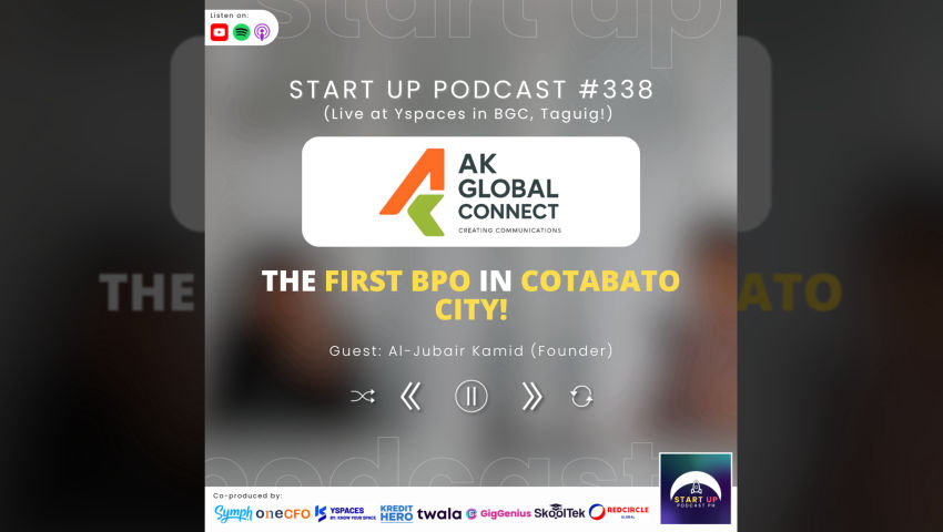 Start Up #338: AK Global Connect BPO - The First BPO in Cotabato City!