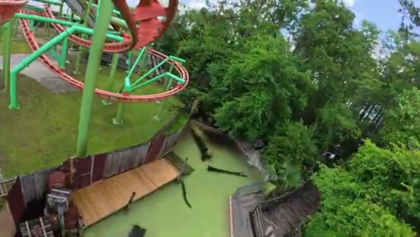 Swamp Thing POV (4K 60FPS), Wild Adventures Inverted Coaster episode artwork