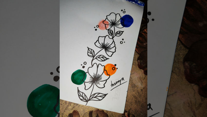 Art:- flower art episode artwork