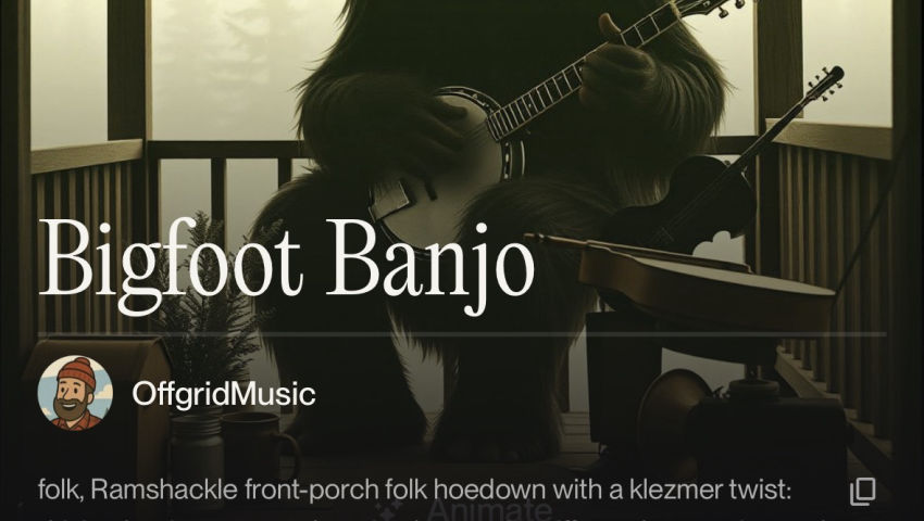 Blurt.media Blues Radio - Bigfoot Banjo