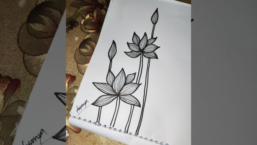 Art:- flower art episode artwork