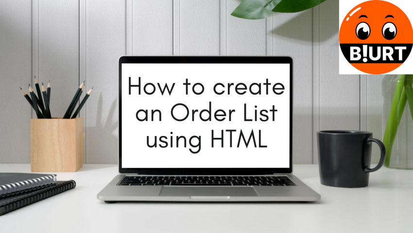 How to make a order list using HTML Language episode artwork