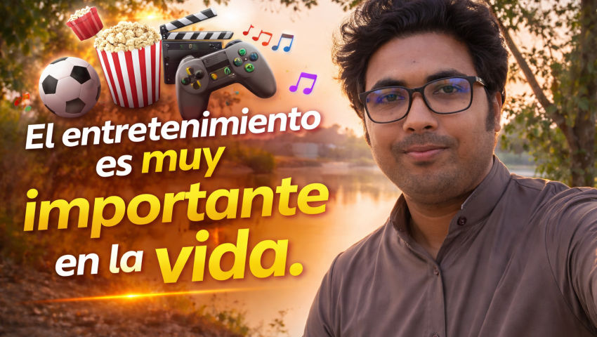 Entertainment is very important in life.