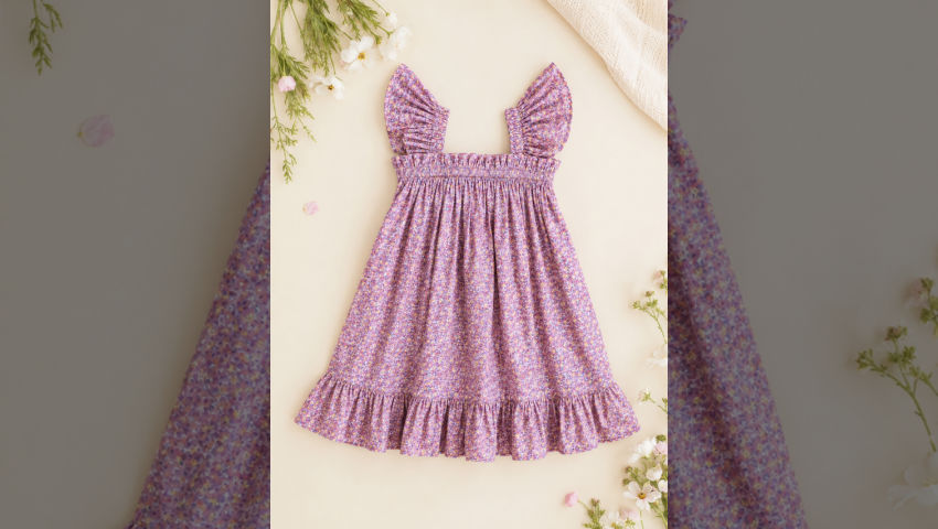 DIY:- baby dress making video