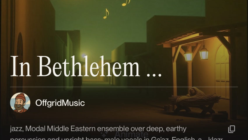 Blurt.media Christmas Radio - Born in Bethlehem