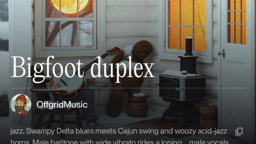 Blurt.media Blues Radio : Bigfoot Duplex