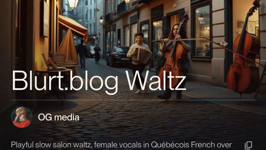 Blurt.media Radio France - Blurt.blog Waltz