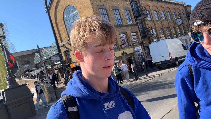 The Camden Market Free Art Man 18th March 2026