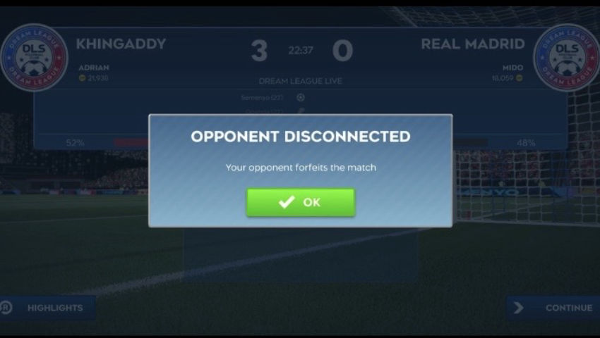 I played online dls 🙂🤍