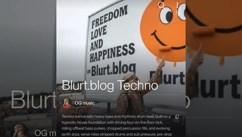 Blurt.media Radio - Blurt.blog Techno