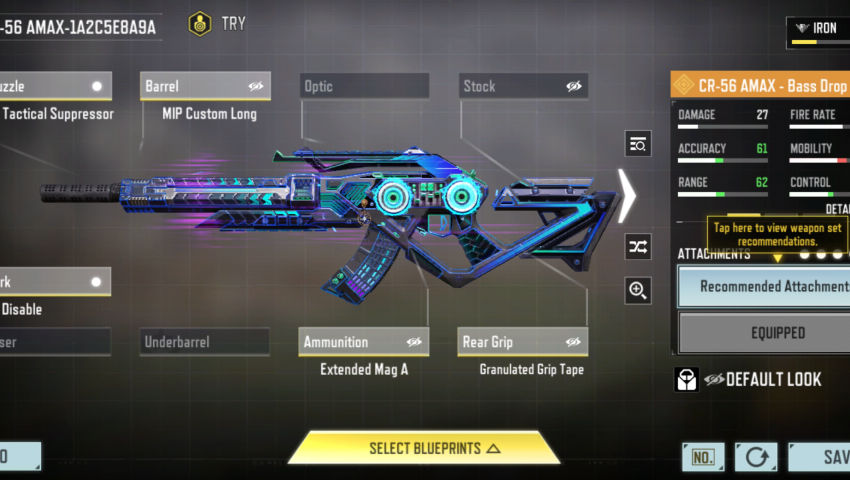 Legendary CR56 Amax (Bass Drop) Gameplay: CODM