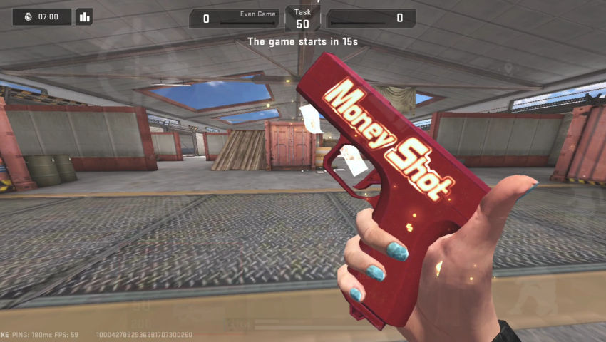 Testing The Free Ultra Glock: Money Shot🔫💰 (Blood Strike)