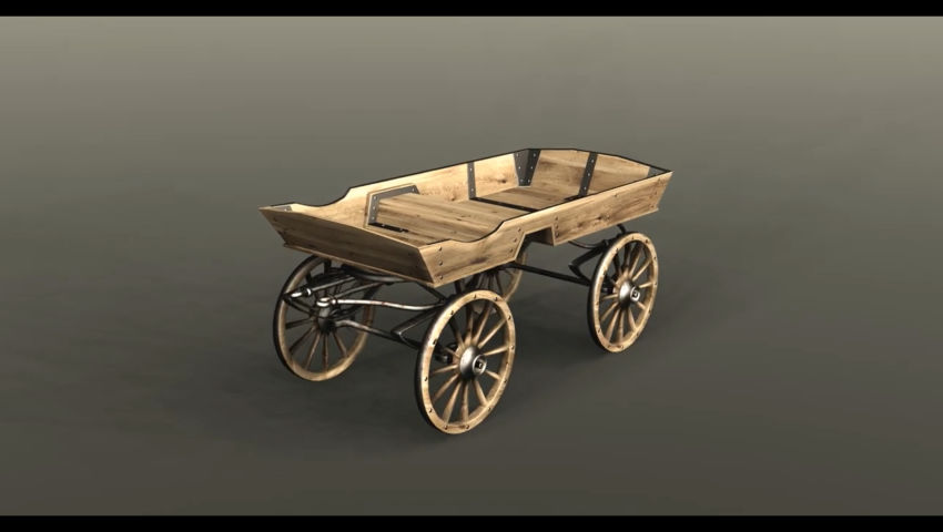 Vintage Wooden Horse Cart 3D Model – A Timeless Classic for History Enthusiasts and Designers episode artwork