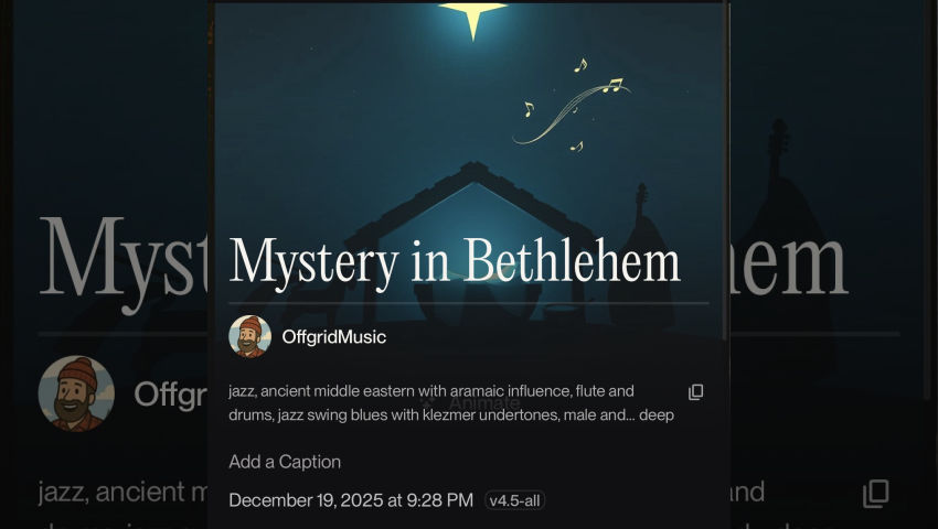 Blurt.media Christmas Radio - Mystery in Bethlehem