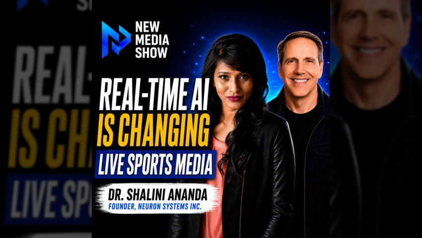 Real-Time AI Is Changing Live Sports Media | Shalini Ananda, Ph.D. #667 episode artwork
