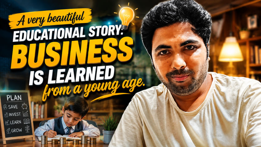 Business is learned from a young age.