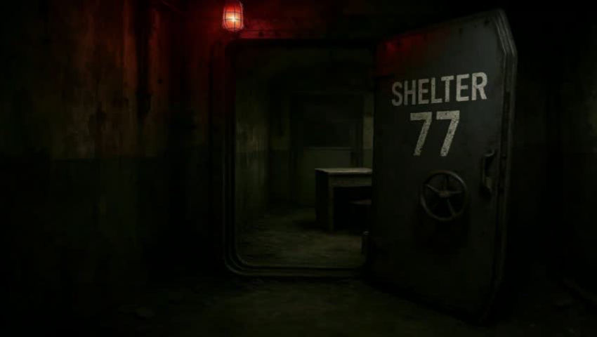 Shelter 77 ( Dark Ambient Music ) creepy Horror music episode artwork