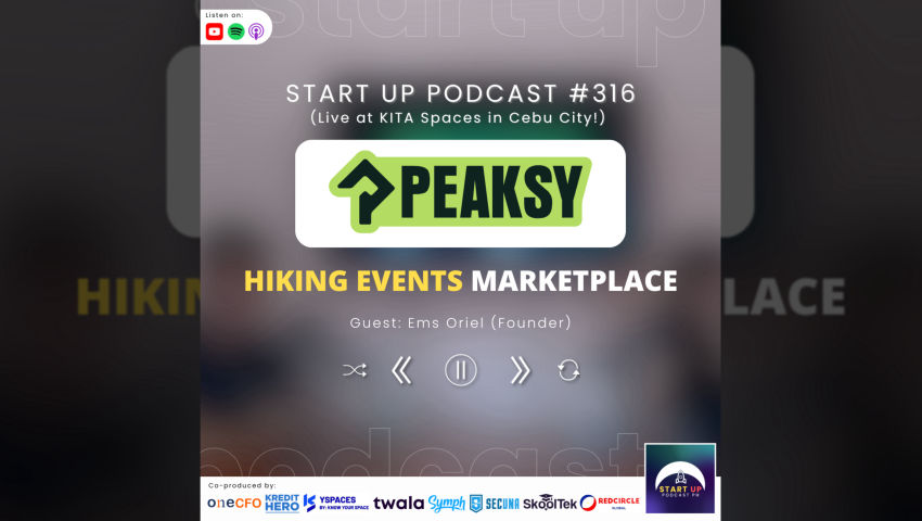Start Up #316: Peaksy - Hiking Events Marketplace episode artwork