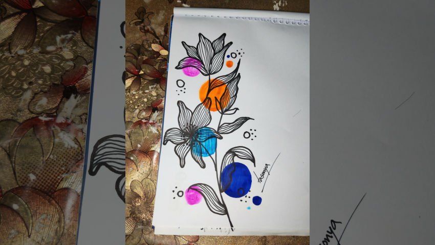 Art:- Flower art episode artwork
