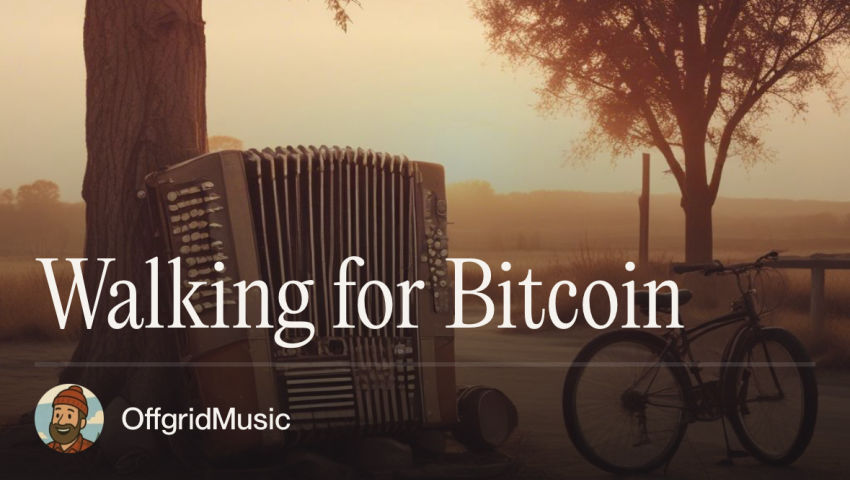 Crypto Blues Radio - Walking for Bitcoin