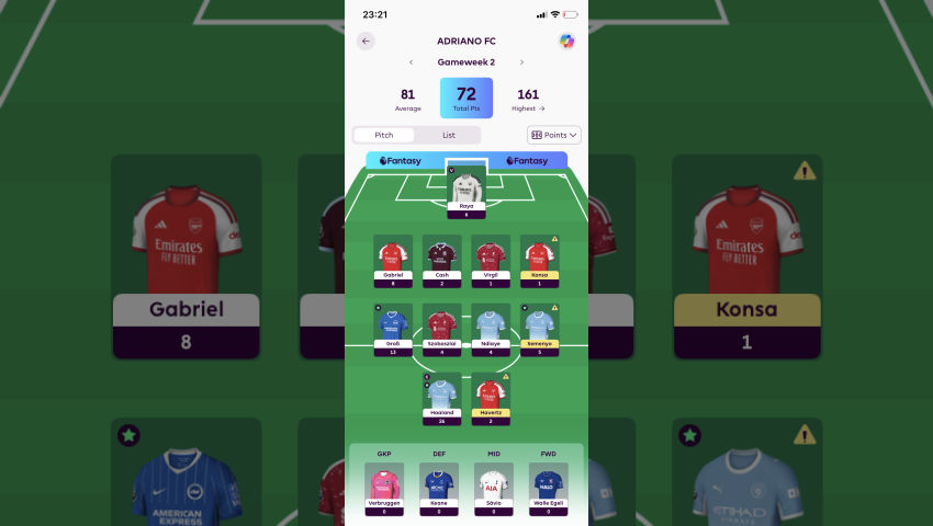 GW 2😂MY SECOND HIGHEST FPL POINT THIS SEASON
