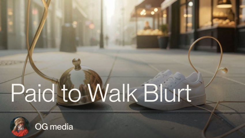 Get paid to Walk on Blurt.blog #walk