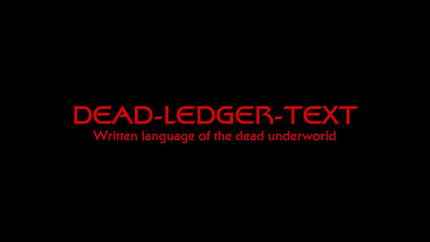 9. DEAD-LEDGER-TEXT episode artwork