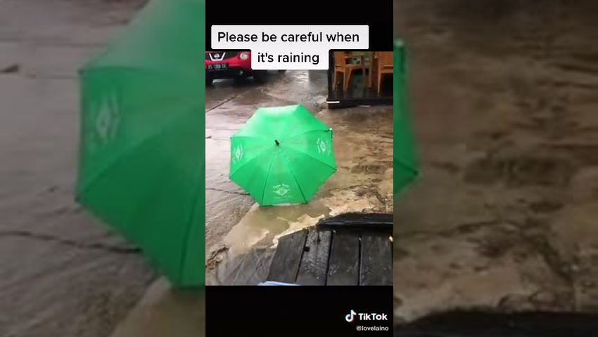 Be careful this raining season