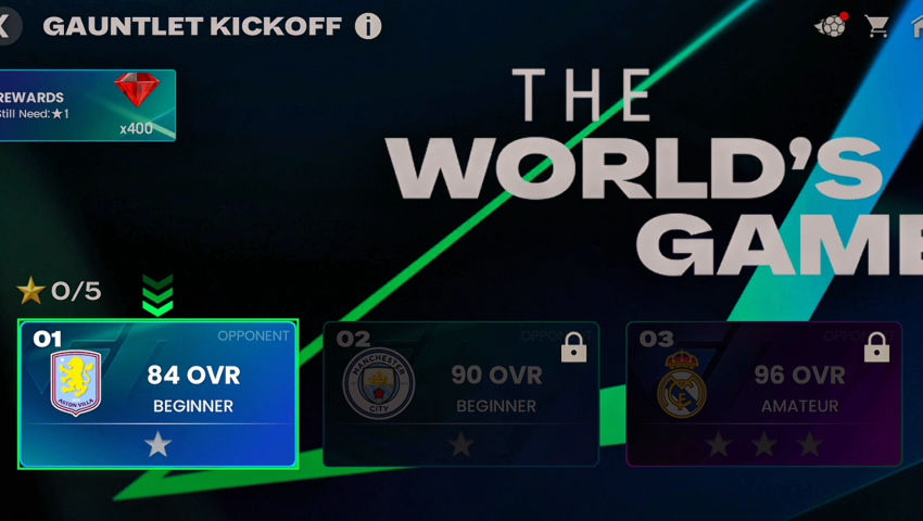 The World's Game (FC Mobile) Beginner Difficulty ⚽️