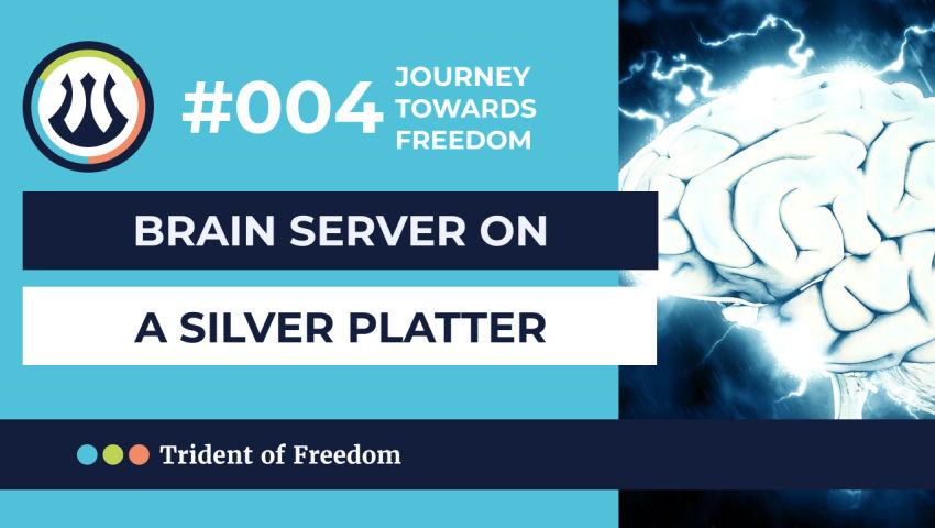 JTF #004 Brain served on a silver platter episode artwork