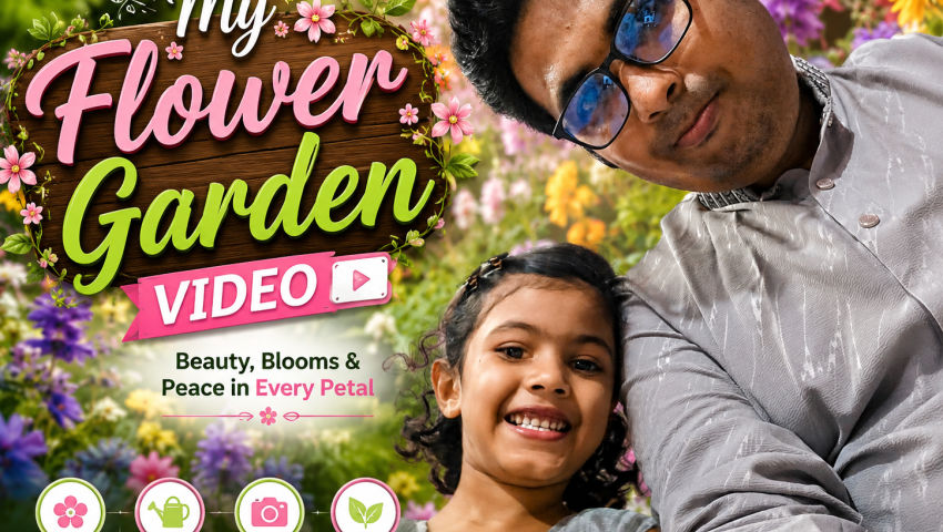 Video of my flower garden episode artwork