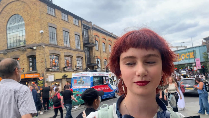 The Camden Market Free Art Man and Pugmire's Finger