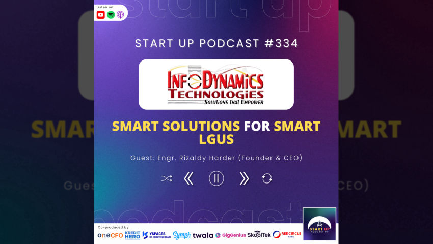 Start Up #334: SMART.App by InfoDynamics Technologies - Smart Solutions for Smart LGUs episode artwork