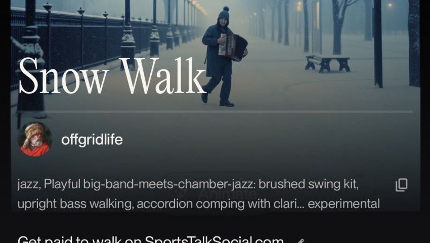 Blurt.Media Radio - Snow walk