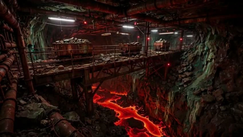 UNDER PRESSURE ( The Lava Cave ) Dark Ambient Soundscape