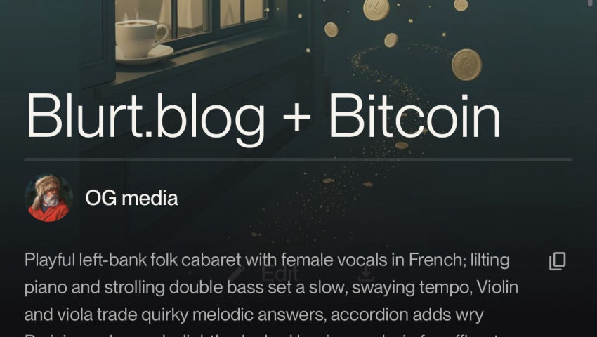 Blurt.media radio France - Blurt.blog + Bitcoin