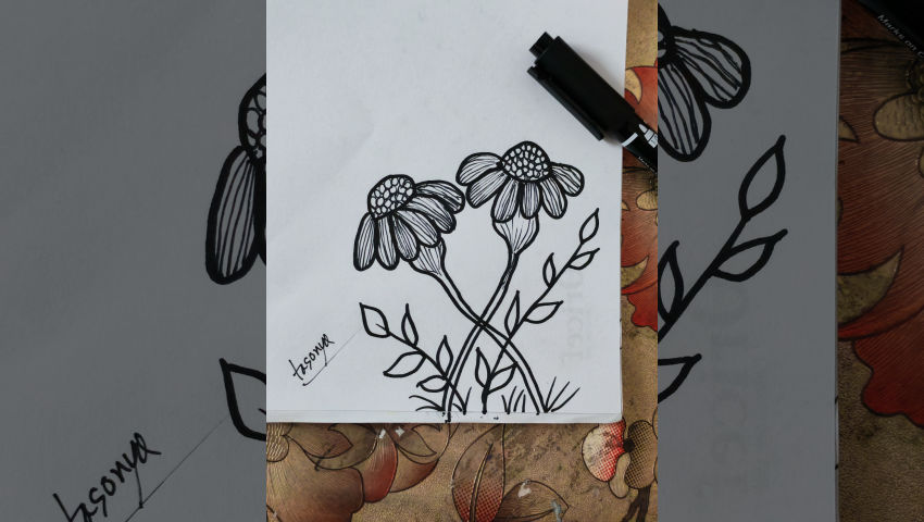 Art :- Flower art episode artwork