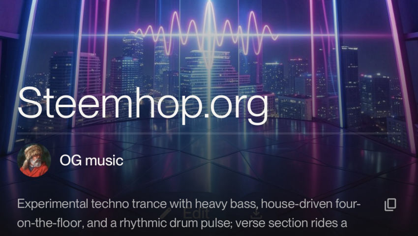 Blurt.media Radio - SteemHop Techno Trance