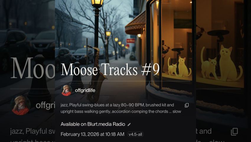 Blurt.media Radio - Moose Tracks #9