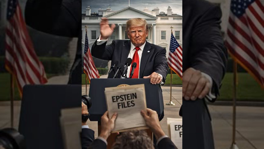“Stop Asking About the Epstein Files” Trump Explodes at Reporters in Heated White House Clash episode artwork