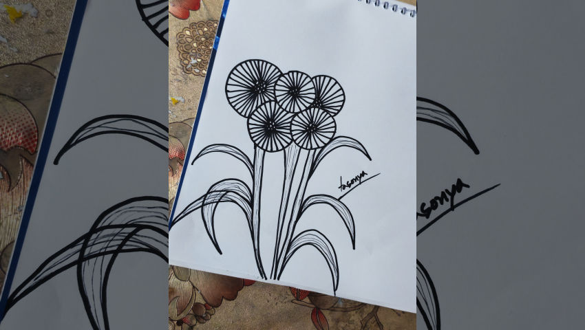 Art:- Flower art episode artwork
