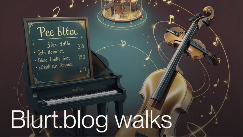 Blurt.media Radio - Get paid to Walk on Blurt.blog