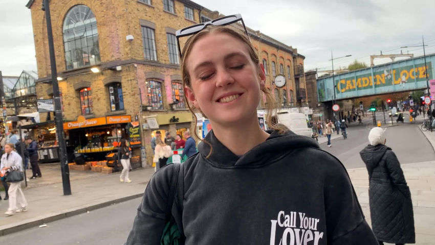 The Camden Market Free Art Man at Zombie's Disco