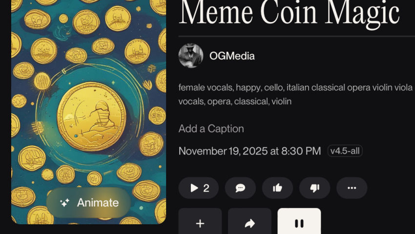Meme Coin Magic with Blurt.media