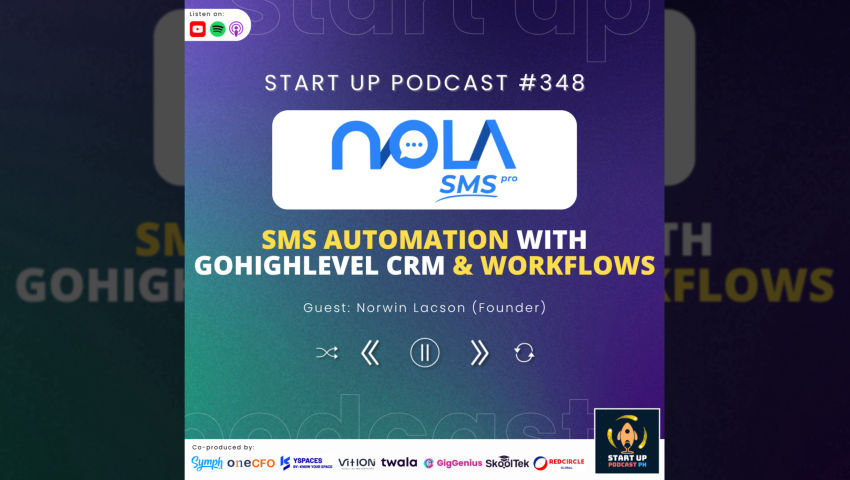 Start Up #348: NOLA SMS Pro - SMS Automation with GoHighLevel CRM & Workflows