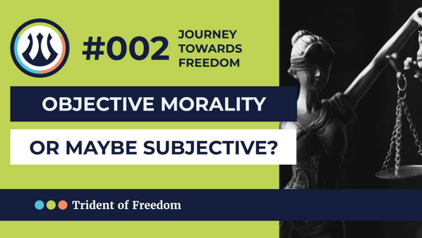 JTF #002 Morality - objective or subjective? episode artwork