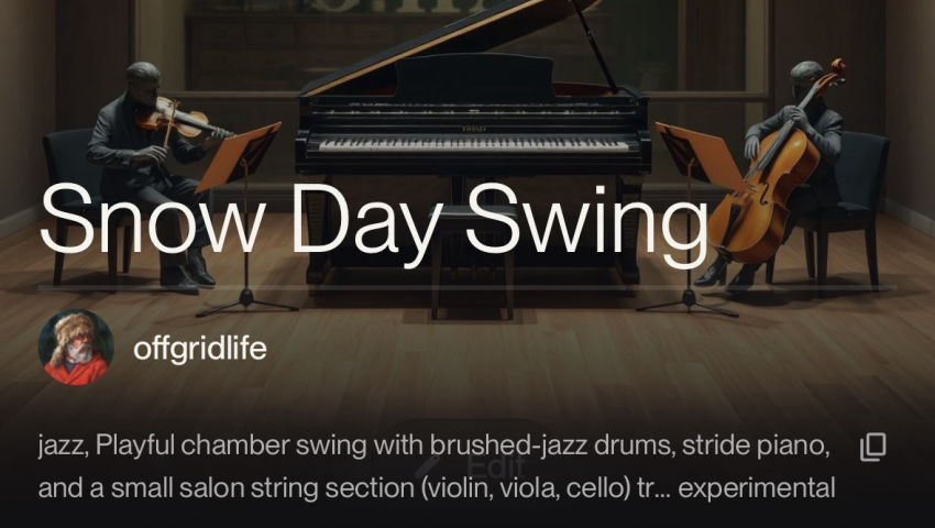 Blurt.media Radio - Snow Day Swing